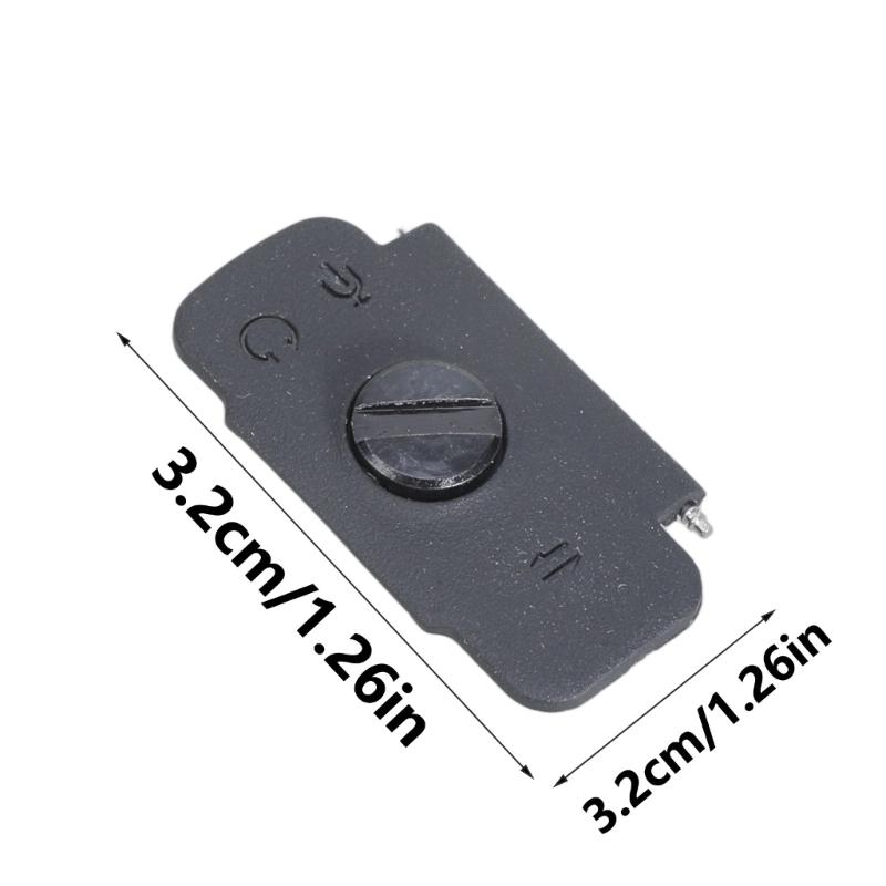 Side Connector Dust Cover Easy to Install Protective Dust Cover strong  Radio Accessory for Hytera PD880 Walkies Talkies