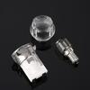 Microwave Lamp Stand Light Adapter Base 25W Round for Head/Flat for Head Tempere