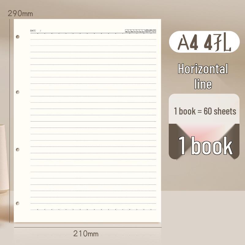 GoodNotes Refill: B5 Binder, A5 Replacement, A4 Loose-Leaf Notebook, Blank Grid Paper