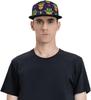 Trucker Hats for Men Women Adjustable Comfy Cartoon Masquerade Print Flat Bill Baseball Cap Golf Hat Dad Hat Snapback Black
