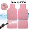 4Pcs Car Floor Mats Non Slip Car Front Rear Mats Set Waterproof Car Carpet Mats Car Interior Accessories