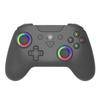 FONLAM Switch Kompatibilní s Switch a RGB světelný gamepad s makro bezdrátovým a plně kompatibilním a nastavitelnými vibracemi a střelbou a spánkem