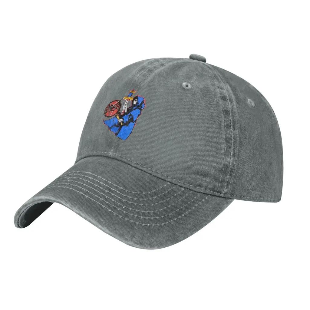 Vintage Slayer Band Cotton demin Cap Breathable Design Mens Hats Cap Man Summer