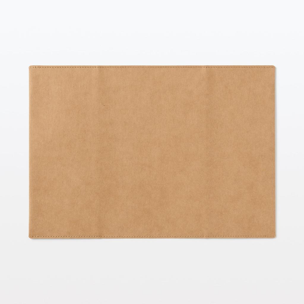 MUJI Jeans Label Notebook B6 83482985 Cover, Size, Brown,