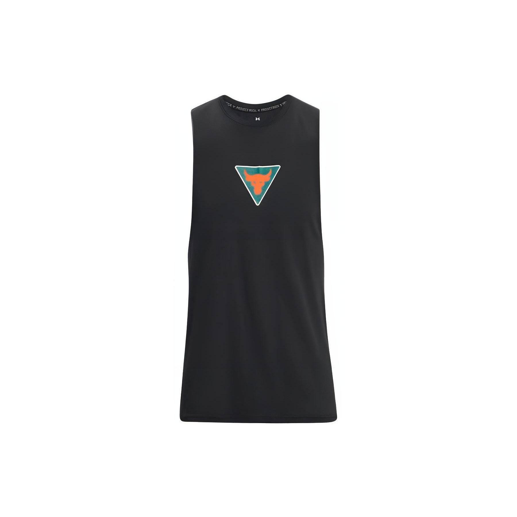 Under Armour Project Rock DMND Muscle Tank  Black  Men s 1377293-001 XXL