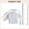 1/12 Action Figure Clothes Doll Shirt Mini Fashion Photo Prop Miniature Clothing for 6" Male