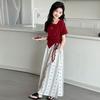 Clothes From 7 To 14 Years Children's Clothing Girl Setup Top Set Girls Party 12 Year Old Teens Sets for Children