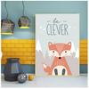 Wall Paintings Children Bedroom Home Decor Canvas Painting Cute Cartoon Fox Owl Deer Nordic Canvas Painting Art Print