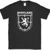 SCOTLAND CREST T-Shirt Shield Scottish Pride Logo SCOTS Country Tee