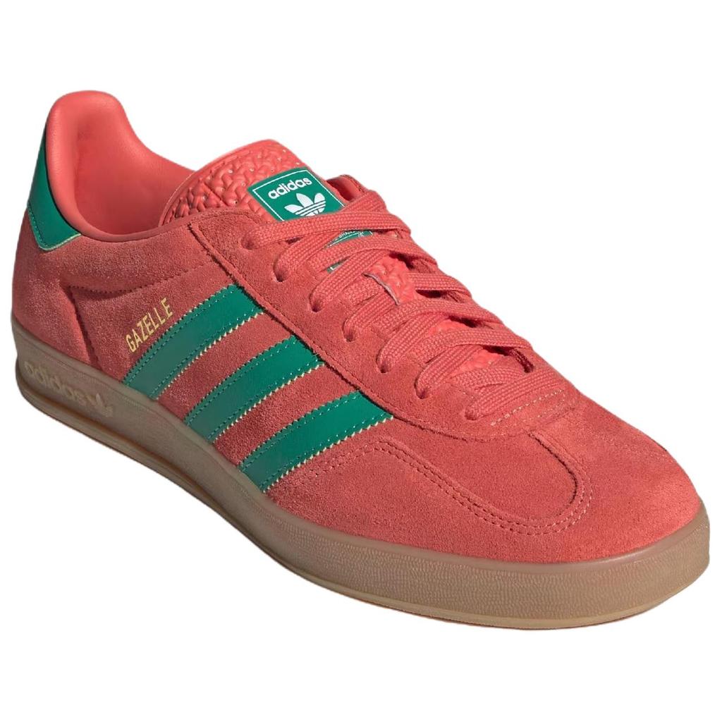 Adidas Gazelle Indoor Preloved Scarlet Court Green Unisex Sneakers Red Cloud-White JH5407