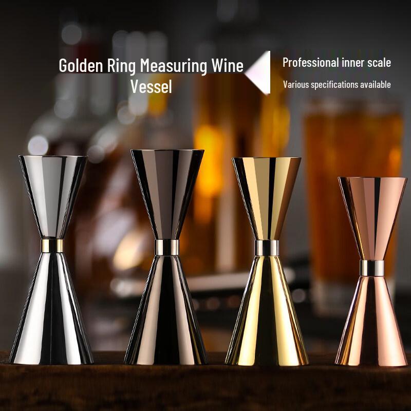 Cocktail-Jigger & Messbecher aus Edelstahl