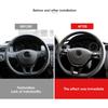 Car Steering Wheel Cover Trim Sticker for Volkswagen VW Golf 7 GTI MK7 POLO 2014 2015 Jetta MK6 2015 2016 Interior Accessories
