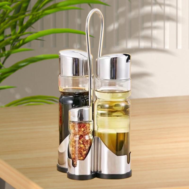 Yingbai Glass Seasoning Jars Set