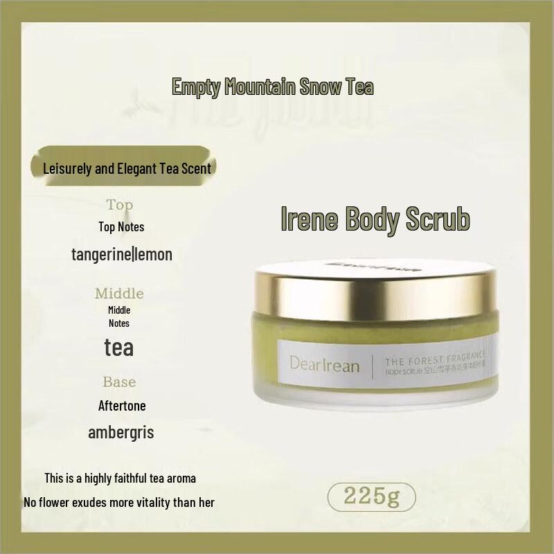 

Dear Ilean Mountain Snow Tea Scented Body Scrub