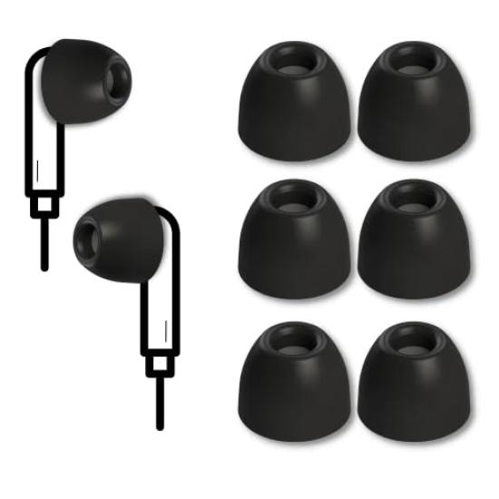 

Comply TRZ SmartCore Asian Size 3 Pairs with Tech Defender Guards Comfortable and - (New Fit) Earbuds, M, (Noise Reduction, Fit, Anti-Slip Protection)