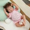 48cm Full Body Silicone Vinyl Doll Painted Baby Doll With Rooted Hair For Kid's Christmas Gift Muñecas Reborn Doll Toy