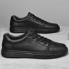 Mode Echtes Leder Atmungsaktive Board Schuhe Herren Lässig Leder Outdoor Rutschfest Walking Schuhe Flache Designer Minimalistische Schuhe