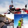 Adjustable Action Camera Flexible Fixed Base For /X4 Action Camera Motorcycle Windshield Curved Flat Mount Base