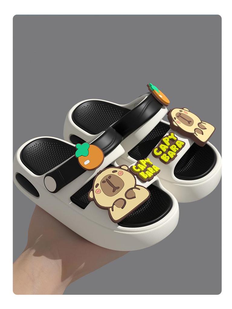 EVA Capybara Non-Slip Soft Sole Cartoon Sandals for Infant and Toddler Boys & Girls