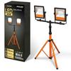 LWT-10000ST Insect-resistant/Waterproof LED Work Light Floodlight, Work Light, Stand Light with Tripod, Rainproof, For Indoor/Outdoor Use,