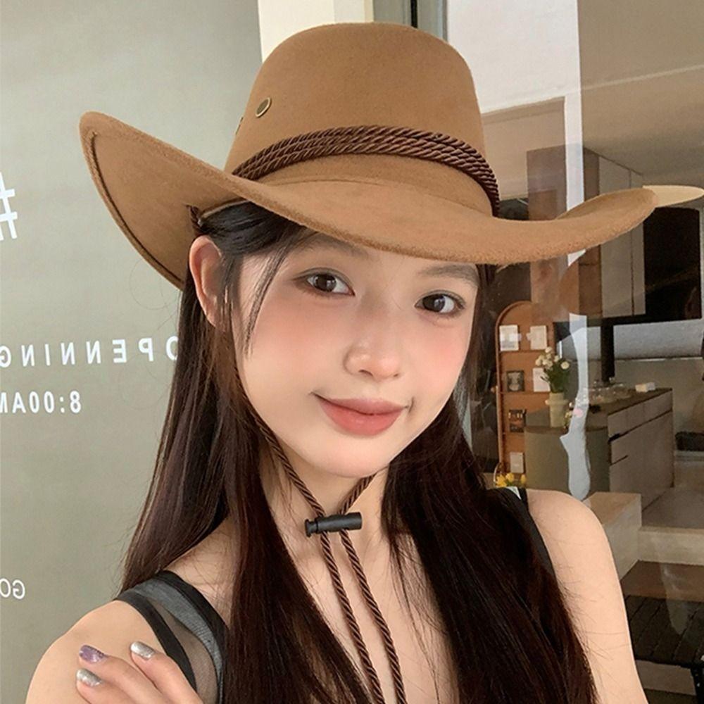 Knight Hat Summer Sun Hat Beach Cap Sunscreen Cap Elegant Western Cowboy Hat  Beach