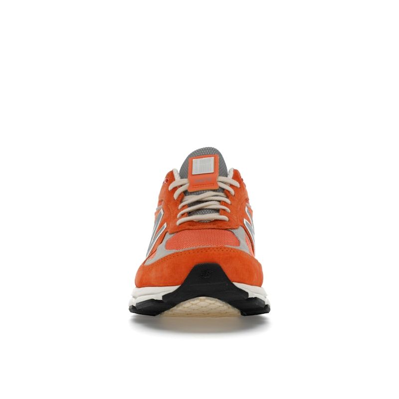 Aimé Leon Dore X New Balance 990v4 Made In USA Red Clay Unisex Sneakers Orange U990OG4