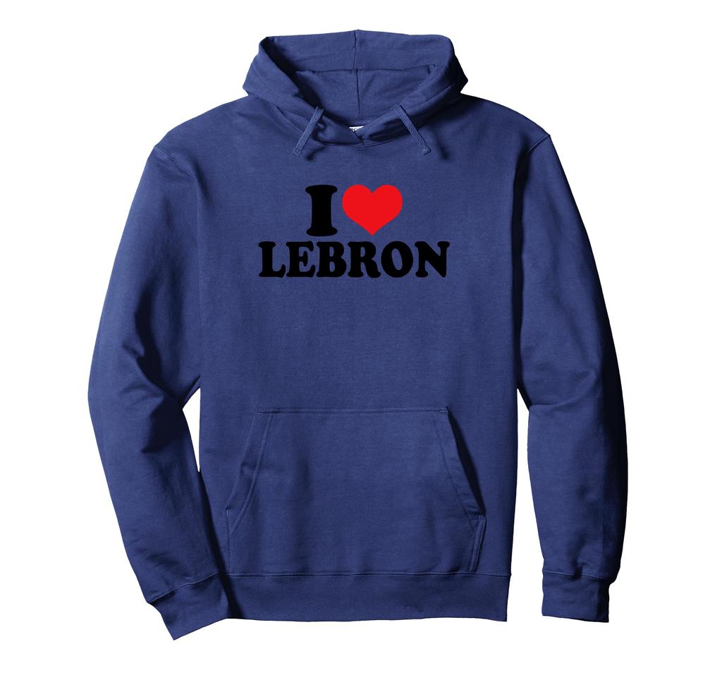 I Love LeBron, I Heart LeBron Hoodie