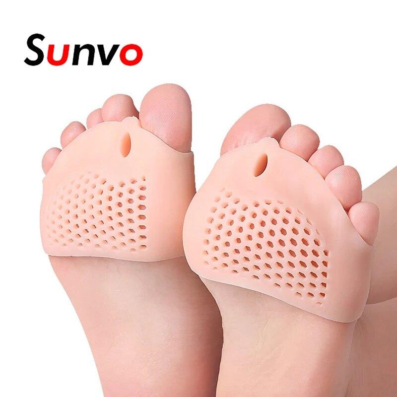

Силиконовые подушечки для передней части стопы, разделитель пальцев для облегчения боли в ногах, стельки для массажа подошвы, амортизирующая подушечка для ухода за ногами