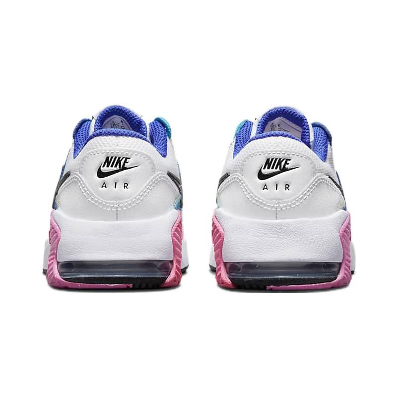 Nike Air Max Excee PS Hvit Royal Fuksia Barnesneakers Hyper-Royal Aktiv-Fuksia Svart CD6892-117