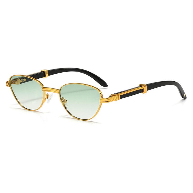 

Imitation Wood Grain Temples Ladies Sunglasses Cat-Eye Fashion Sunglasses Luxury Ladies Unisex Ultra-Light Frame Travel Party Le Other