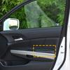 2 For 2009-2014 TSX Acura Leather Door Panel Armrest Cover Black Car Accessories