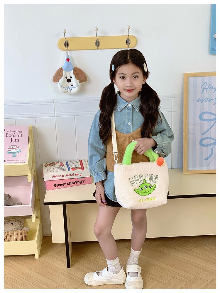 Sanrio Cartoon Plush Handbag & Coin Purse for Kids