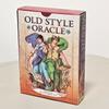 10.5x7.5cm 350GSM Double-embossed Cardstock Old Style Oracle Deck 52pcs Cards Inspired By Antiquarian Book Engravings