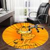 1pc Garfield Round Carpet, Made of Polyester,Perfect for Decorating Office Chairs, Living Rooms,fplt138