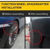 2Pieces 25/30/35mm 5x108 65.1mm Wheel Spacer Adapters 5 lugs suit for Volvo Peugeot Universal Car M12x1.5 12x1.25 14x1.5