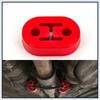 12MM 2 Holes Rubber Exhaust/Muffler SHORT HANGERS Universal Muffler Hangers DJ-01