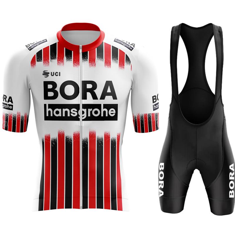 2026 Sommer Atmungsaktives Radsportanzug Set Sportbekleidung Trikot Mann Pro Team Ausrüstung Trägerhose Sommerkleidung Tricuta Herren Outfit Bluse Gel-Shorts Set Mtb