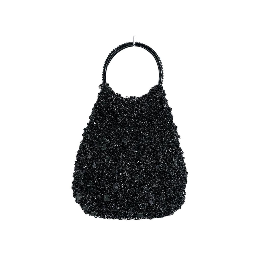 ANTEPRIMA Tote Bag Party bag Handbag wire black Women Used