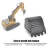 Metal RC Bucket Accessory Part Fit for 1580 RC Excavator Engineering Car