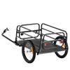 Bike Cargo Trailer, 72.5 Kg Load Capacity, Heavy-Duty Bicycle Wagon Cart, Foldable Compact Storage & Quick Release with Universal Hitch, 40.6 Cm
