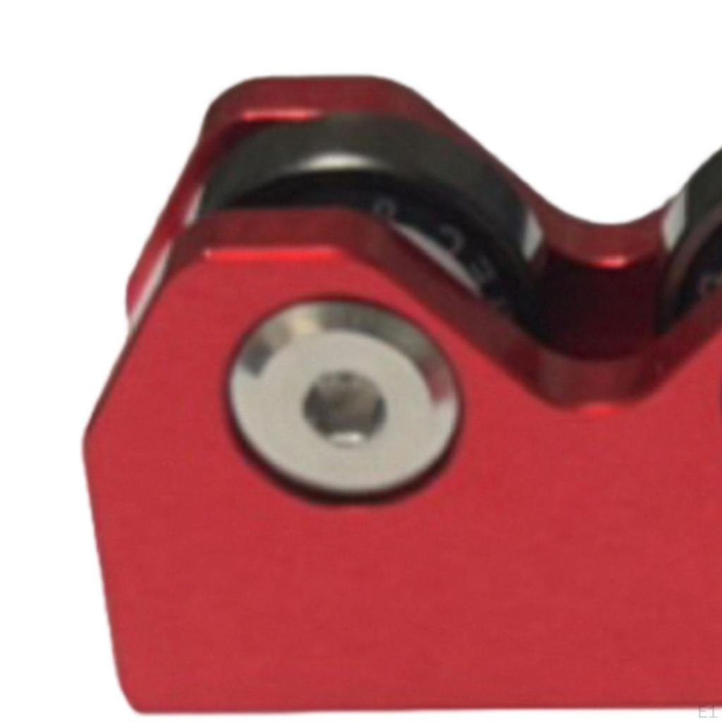 2 Pieces Billiard Cue Straightness Checker Parts Snooker Club Roller Detector