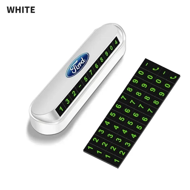 

Car Sticker 2026 2025 Hot For Ford New Car Temporary Parking Card Phone Number Card Plate For Ford B-Max cmax smax KA st line Ga