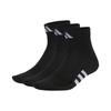 adidas Ankle Socks Unisex 3 Pack Black IC9530