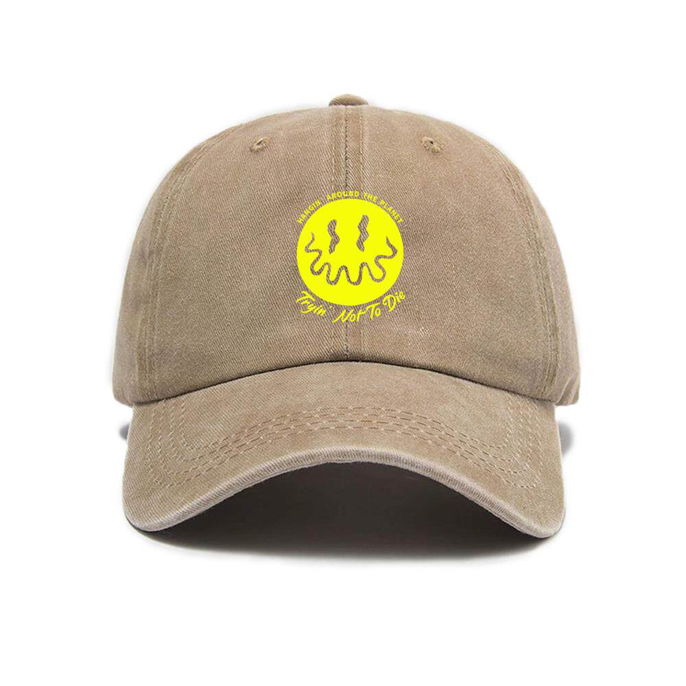 Cartoon Expression Pack Printed Soft-Brim Baseball Cap Suitable For Both Men And Women And Versatile In All Occasions