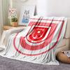 Jahn Regensburg Print Flannel Blanket, High quality Comfortable for All Seasons, Home Decor, Warmth and Comfort, Perfect for Christmas Gifts