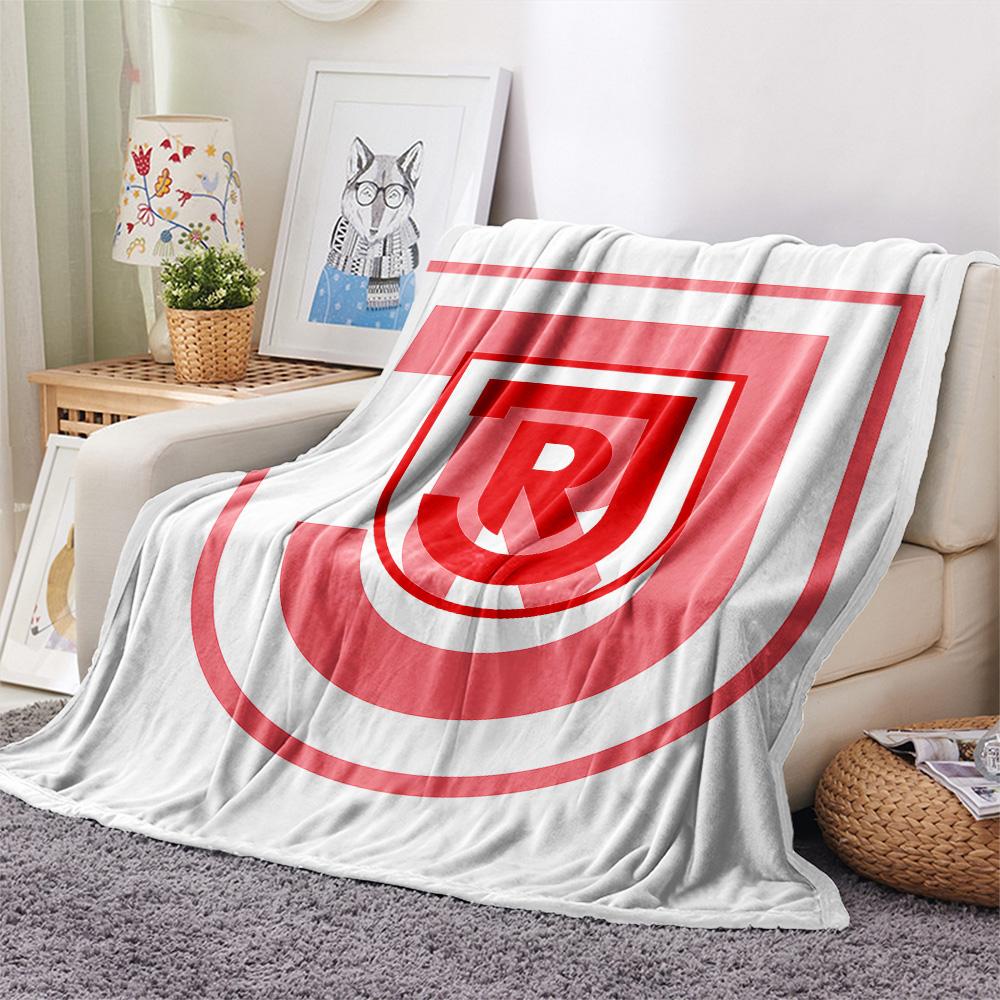 Jahn Regensburg Print Flannel Blanket, High quality Comfortable for All Seasons, Home Decor, Warmth and Comfort, Perfect for Christmas Gifts