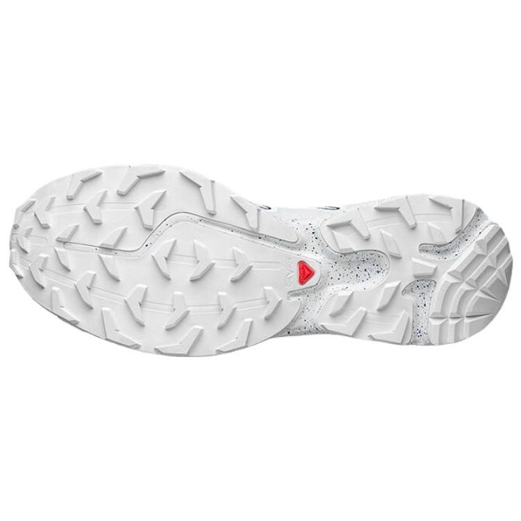 SALOMON Xt-Rush 2 Lace-Up Low-Top Cushioning Non-Slip Durable Casual Running Shoes Unisex Sneakers White 471374