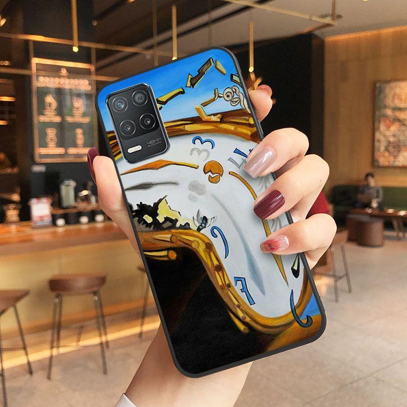 Funda Pouch Salvador Dali Phone Cover For Oppo Realme 8Pro 6PRO 6i 7pro 9i 9pro C11 C21Y C21 C25Y C25S C3 Q3S XT Cases Coque