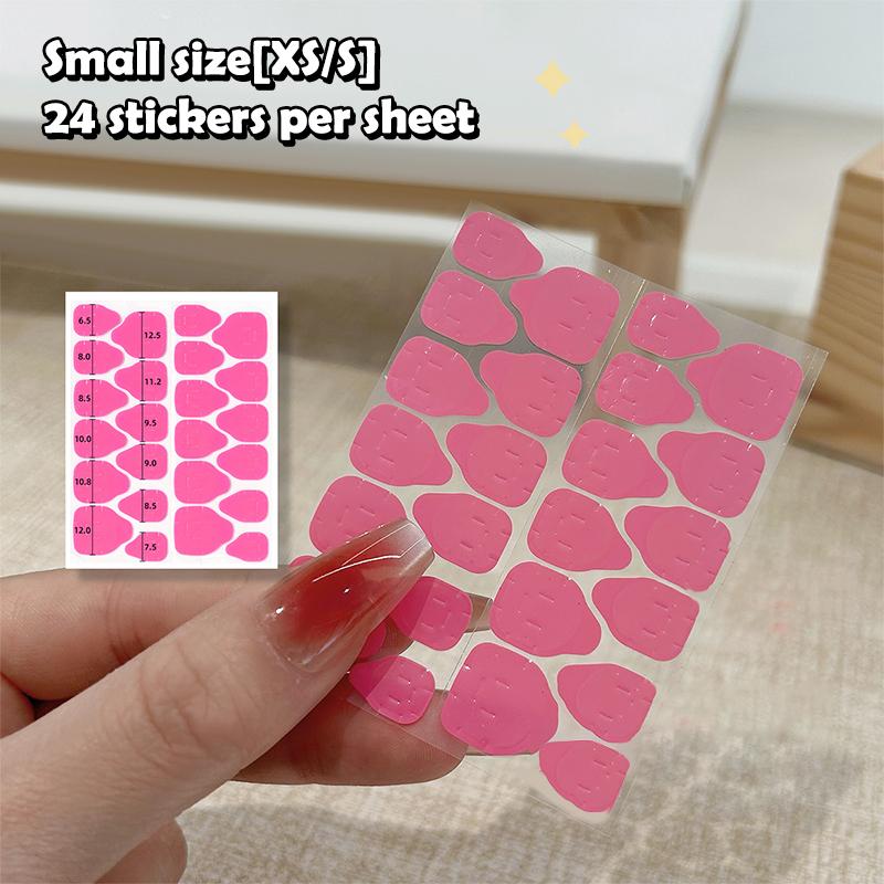 24/30 шт. Двусторонние наклейки Желе Прозрачный клей для ногтей Многоразовый клей для накладных ногтей Аксессуары и инструменты