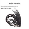 4-Layer Steel Wire Hose with Threaded Connectors